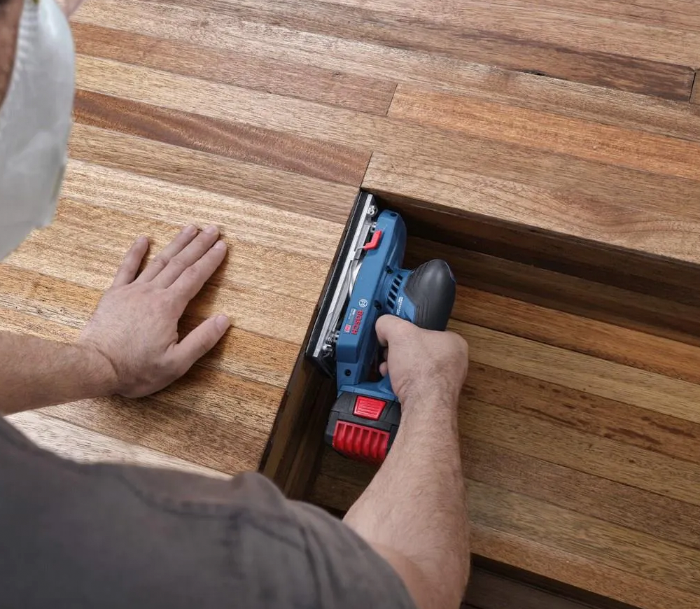 Mașină de șlefuit cu vibrații fără fir (fără bat) BOSCH GSS18V-18 18V-9