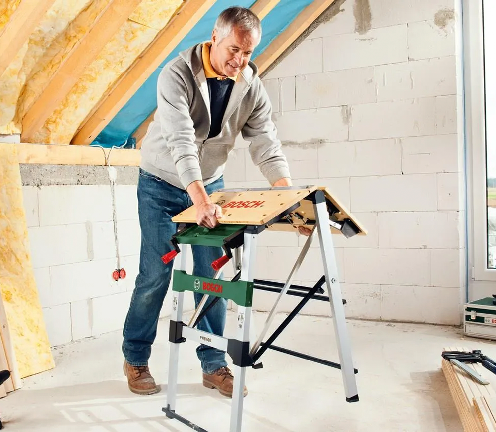Столярный верстак BOSCH PWB 600 680x680 мм 834мм-4