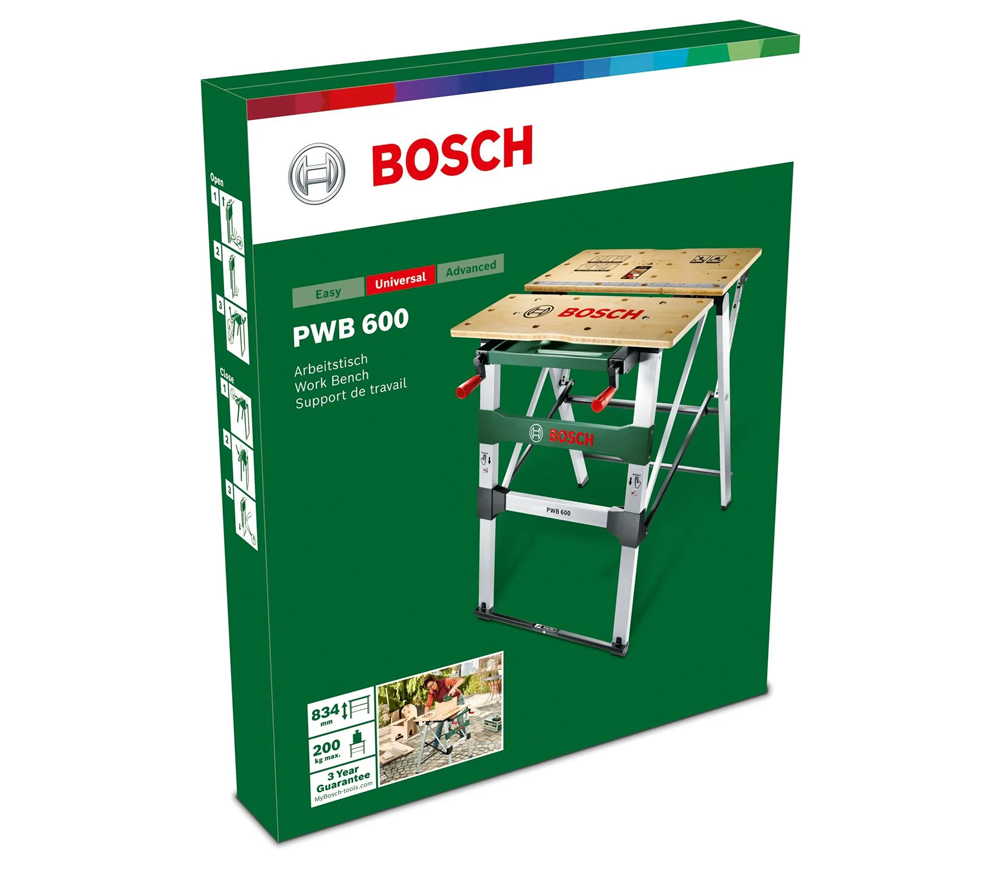 Столярный верстак BOSCH PWB 600 680x680 мм 834мм-5