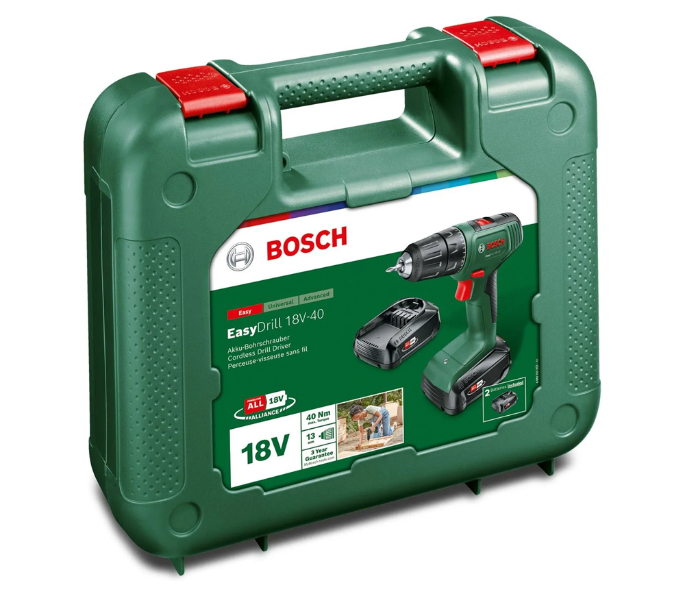 Mașină de &icirc;nșurubat cu acumulator BOSCH EasyDrill 18V-40 18V 2Ah-5