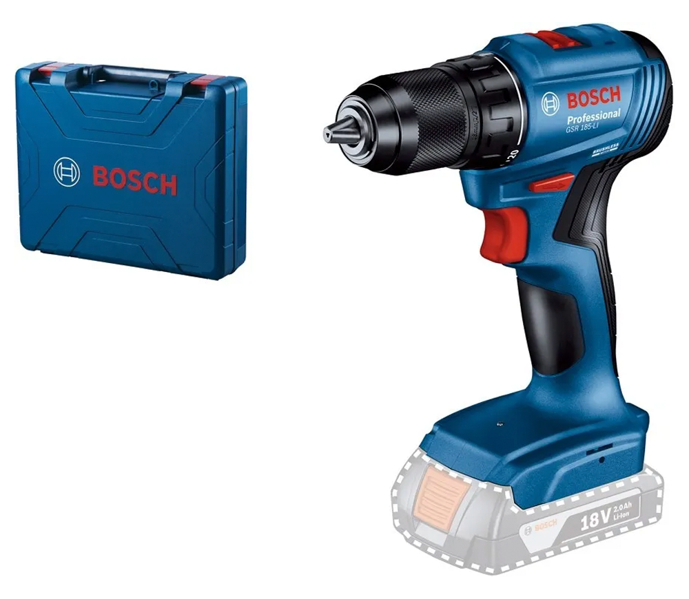 Mașină de înșurubat cu acumulator (fără bat.) BOSCH GSR 185-LI 18V