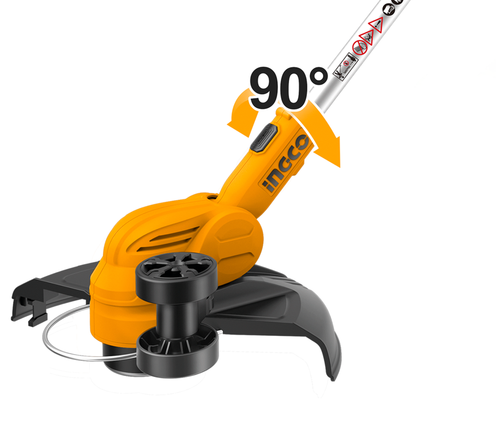 Trimmer cu acumulator (fără bat) INGCO CGTLI20328 20V-2