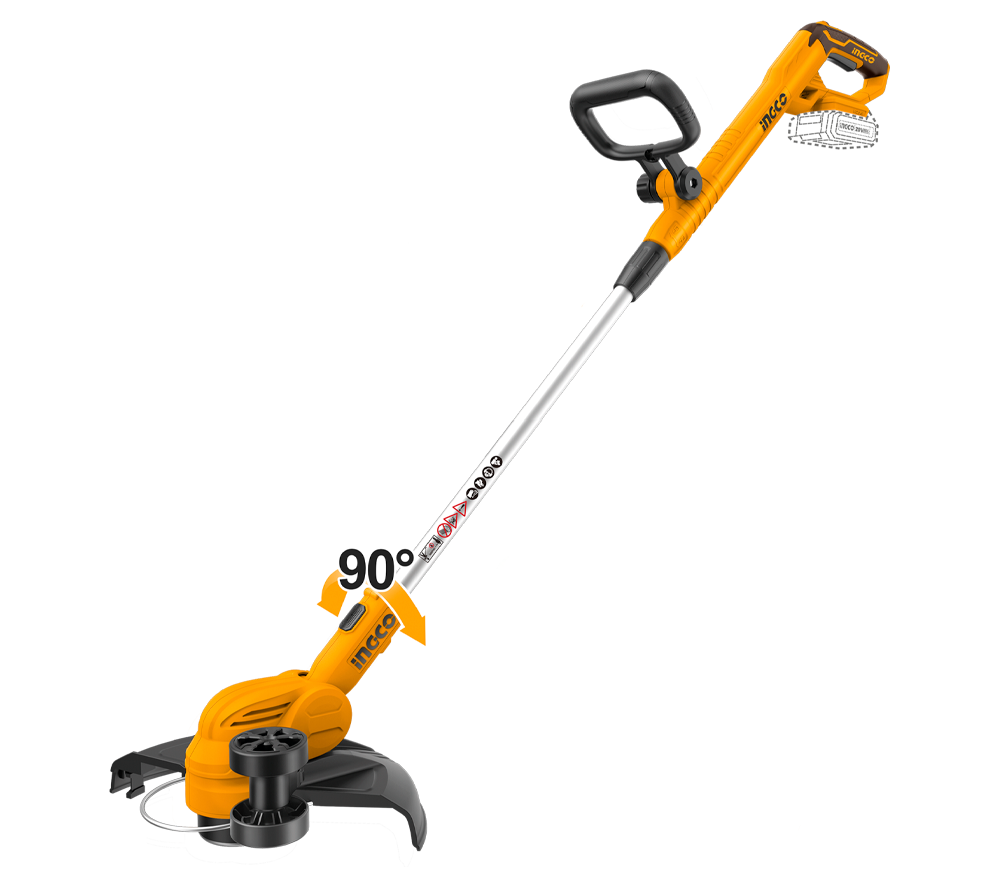Trimmer cu acumulator (fără bat) INGCO CGTLI20328 20V