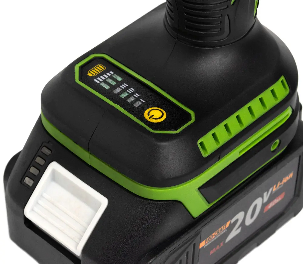 Șurubelnița cu acumulator сu impact (fără bat.) ProCraft PS20 20V 2Ah-7