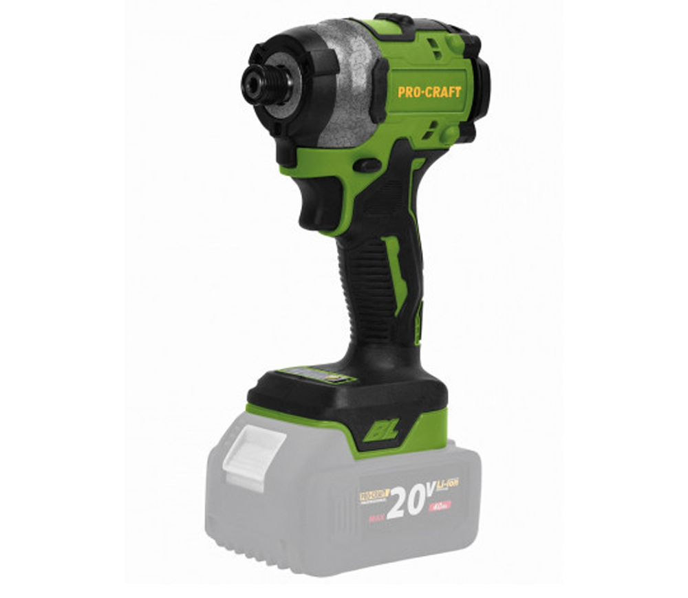 Șurubelnița cu acumulator сu impact (fără bat.) ProCraft PS20 20V 2Ah