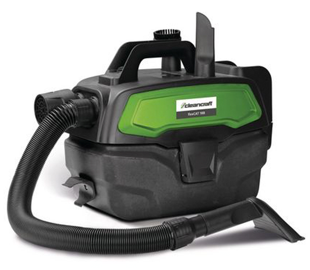 Aspirator industrial cu accumulator Cleancraft 18V 2Ah flexCAT 18B 110mbar 7.5L-3