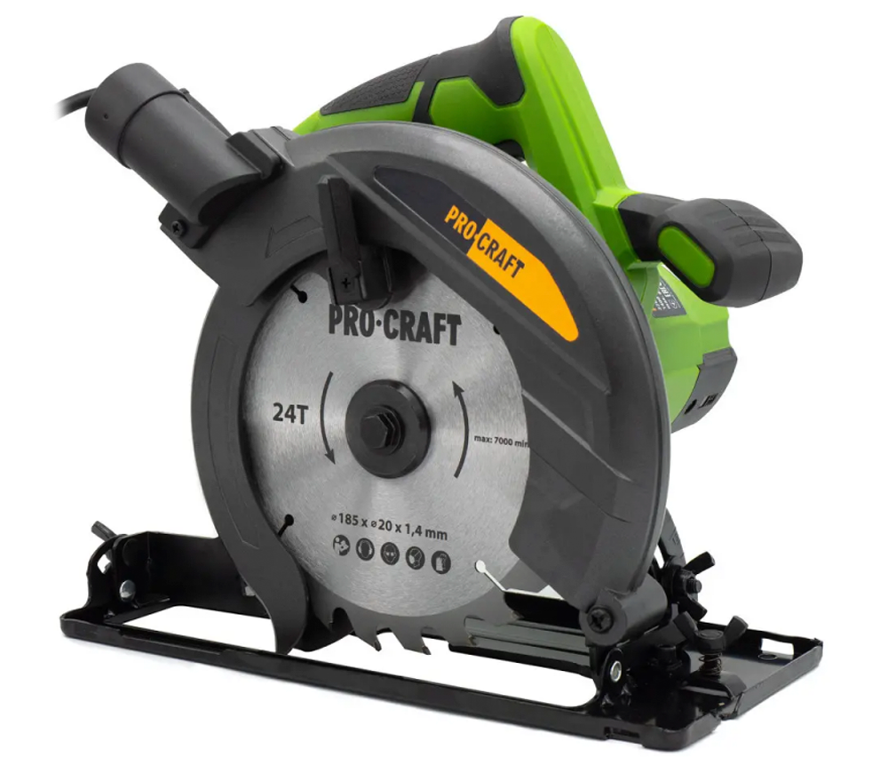 Fierăstrău circular ProCraft KR1400 1400w 185mm