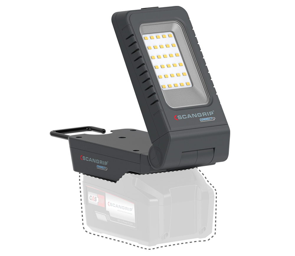 Lanternă construcții cu acumulator Scangrip Basic Connect 03.6109C 1000lm 18V