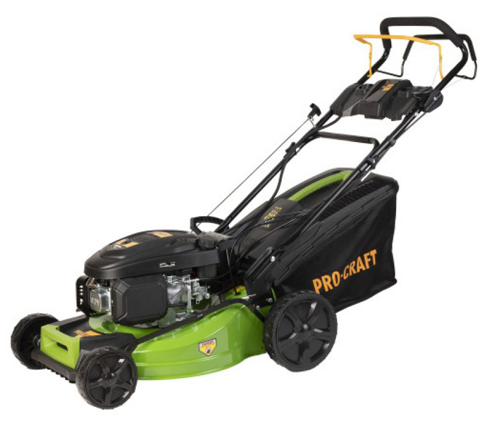 Mașină de tuns gazonul cu benzină ProCraft PLM505ES 510mm 5.5cp