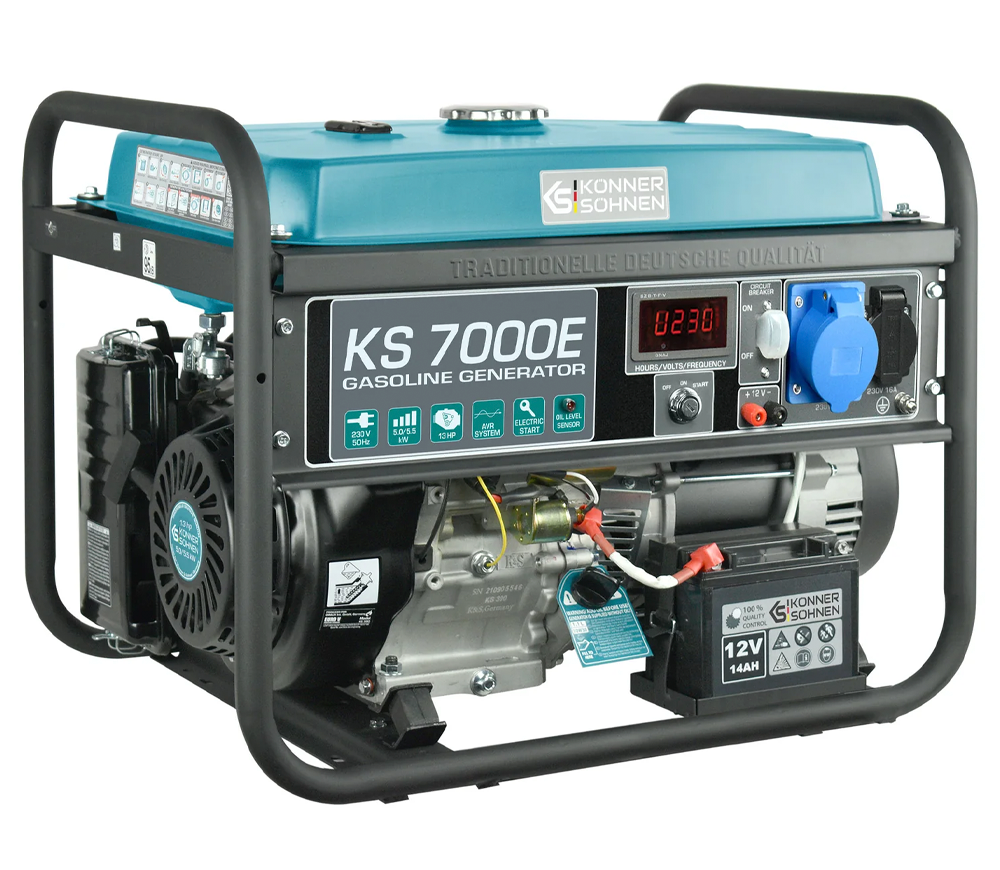 Generator electric Könner&Söhnen KS 7000E 5.5kw Benzină AVR