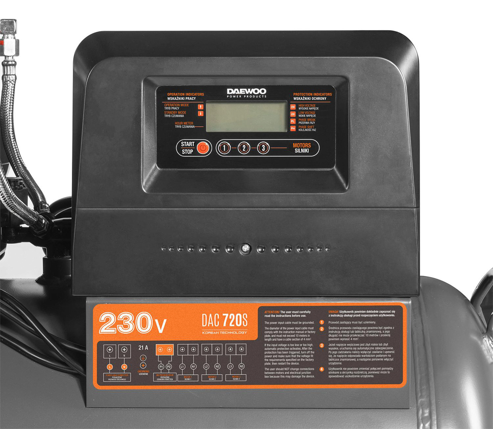 Compresor DAEWOO DAC 720S 750l/min 100L-6