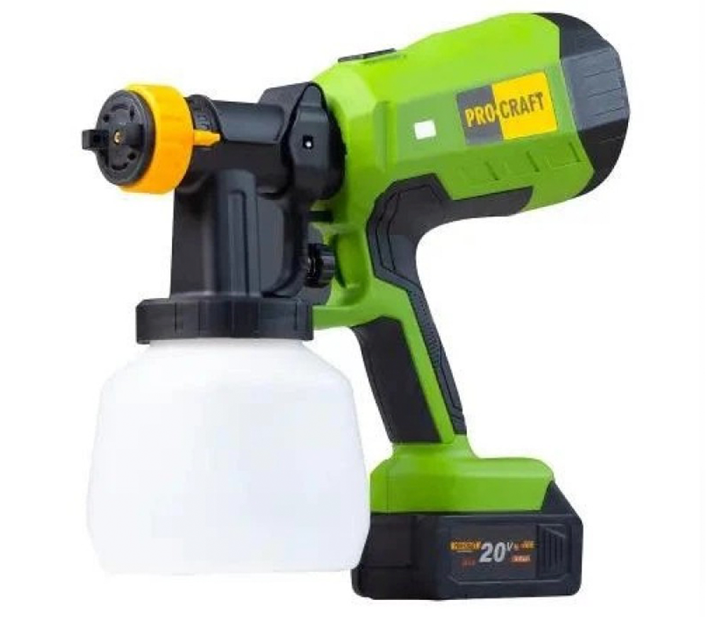Pulverizator de vopsea fără fir (fără bat) ProCraft PSE40 20V