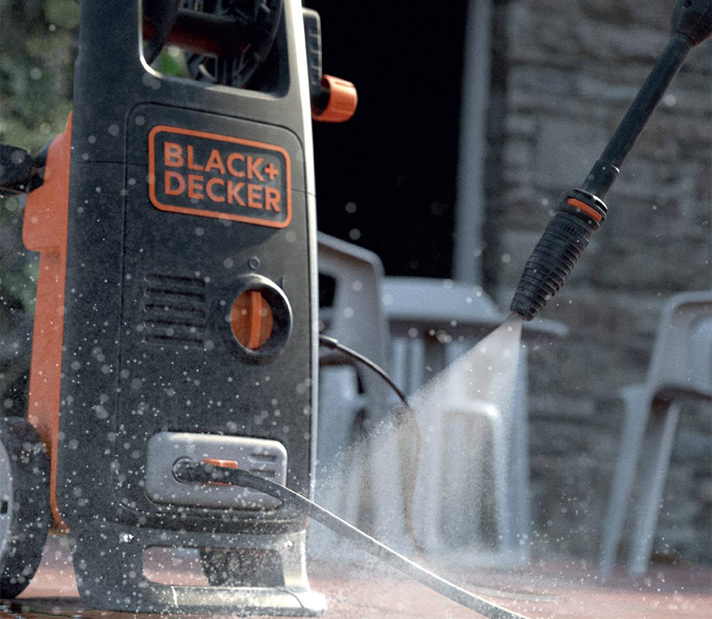 Мойка высокого давления BLACK&DECKER BXPW1700E 1700вт 130бар 420л/ч-3