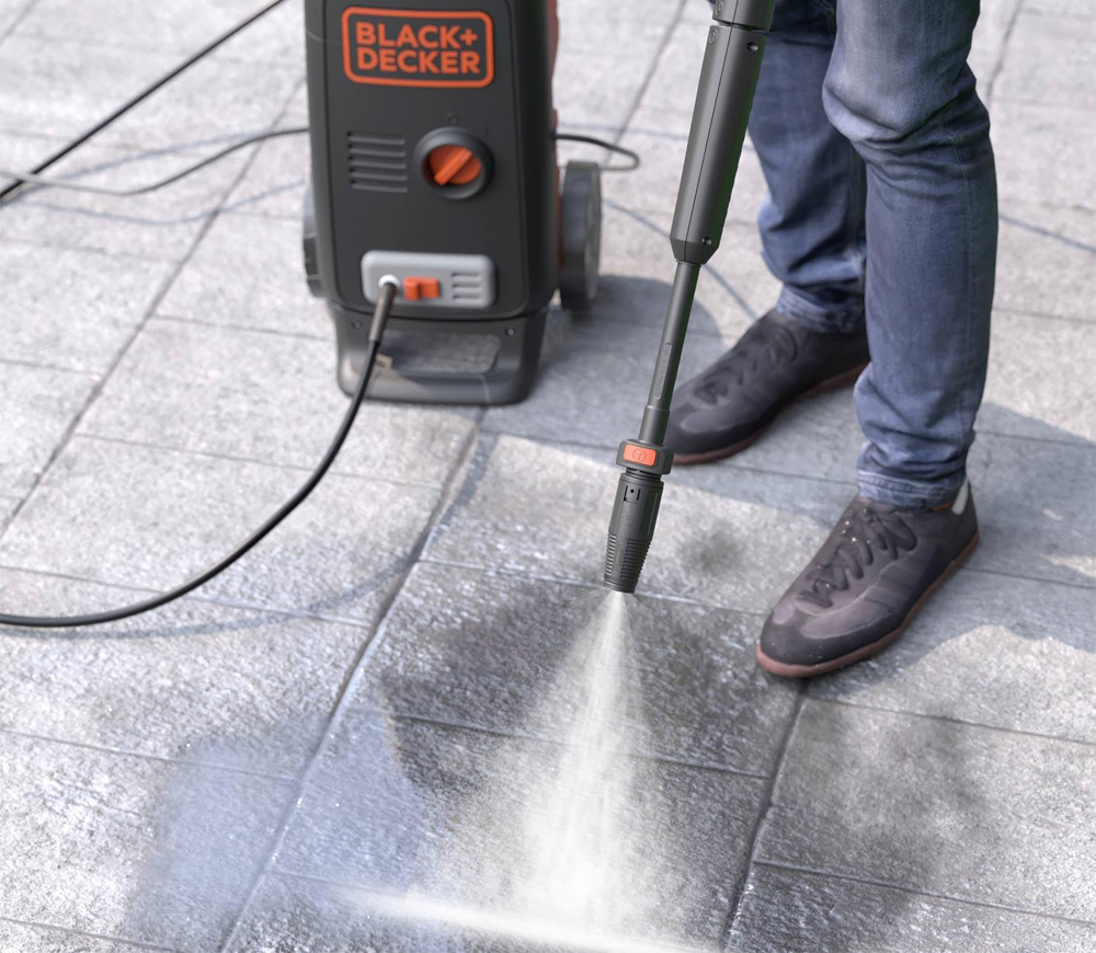 Мойка высокого давления BLACK&DECKER BXPW1700E 1700вт 130бар 420л/ч-4