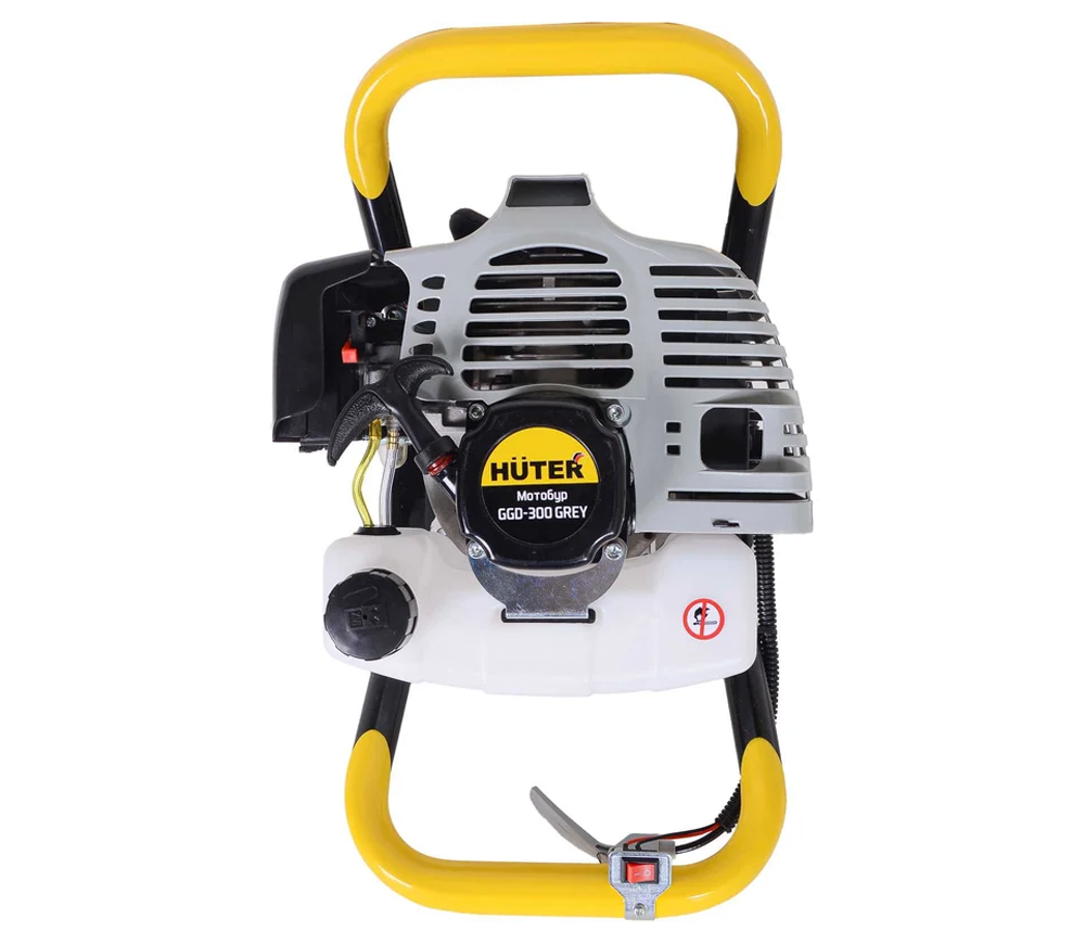 Motoburghiu cu benzină HUTER GGD-300 GREY 300mm 52cm3-3