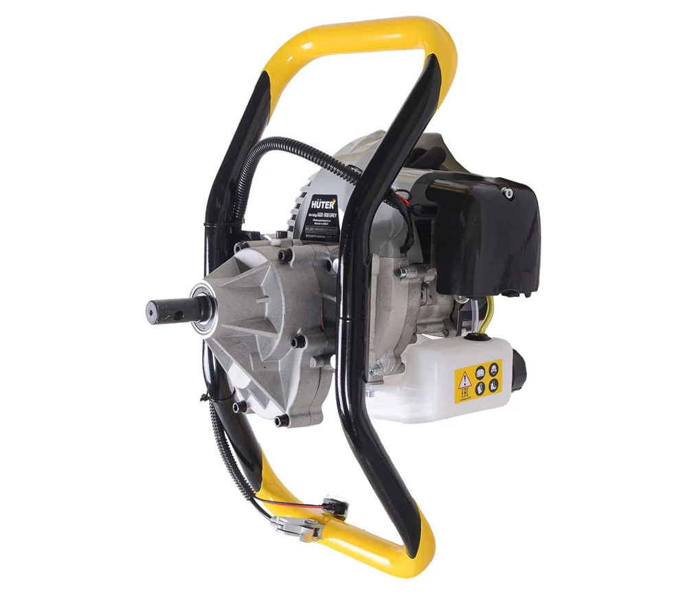Motoburghiu cu benzină HUTER GGD-300 GREY 300mm 52cm3-4