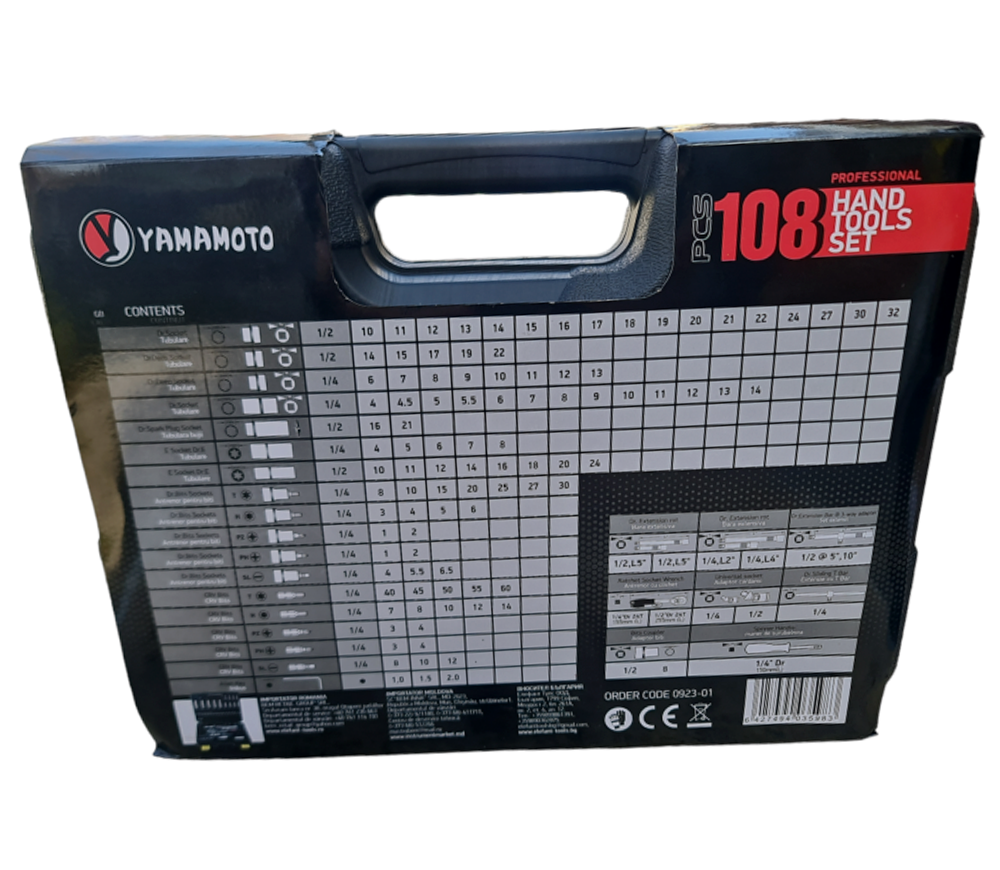 Set scule manuale Yamamoto YM-108 108unit.-2
