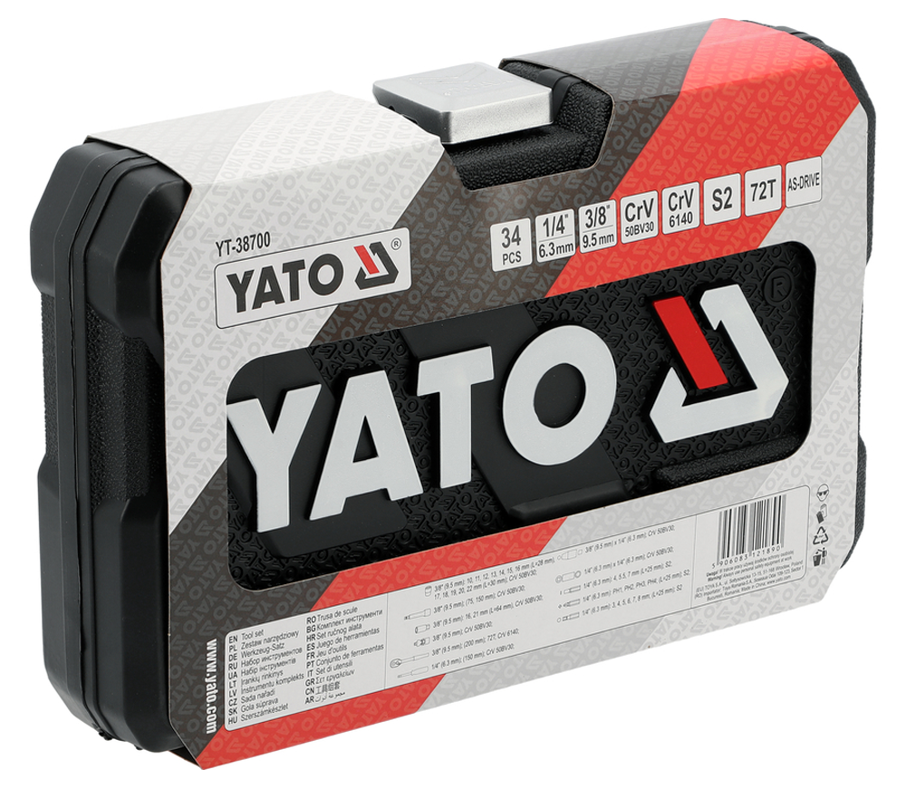 Duze tubulare YATO YT38700 10-22 mm-4