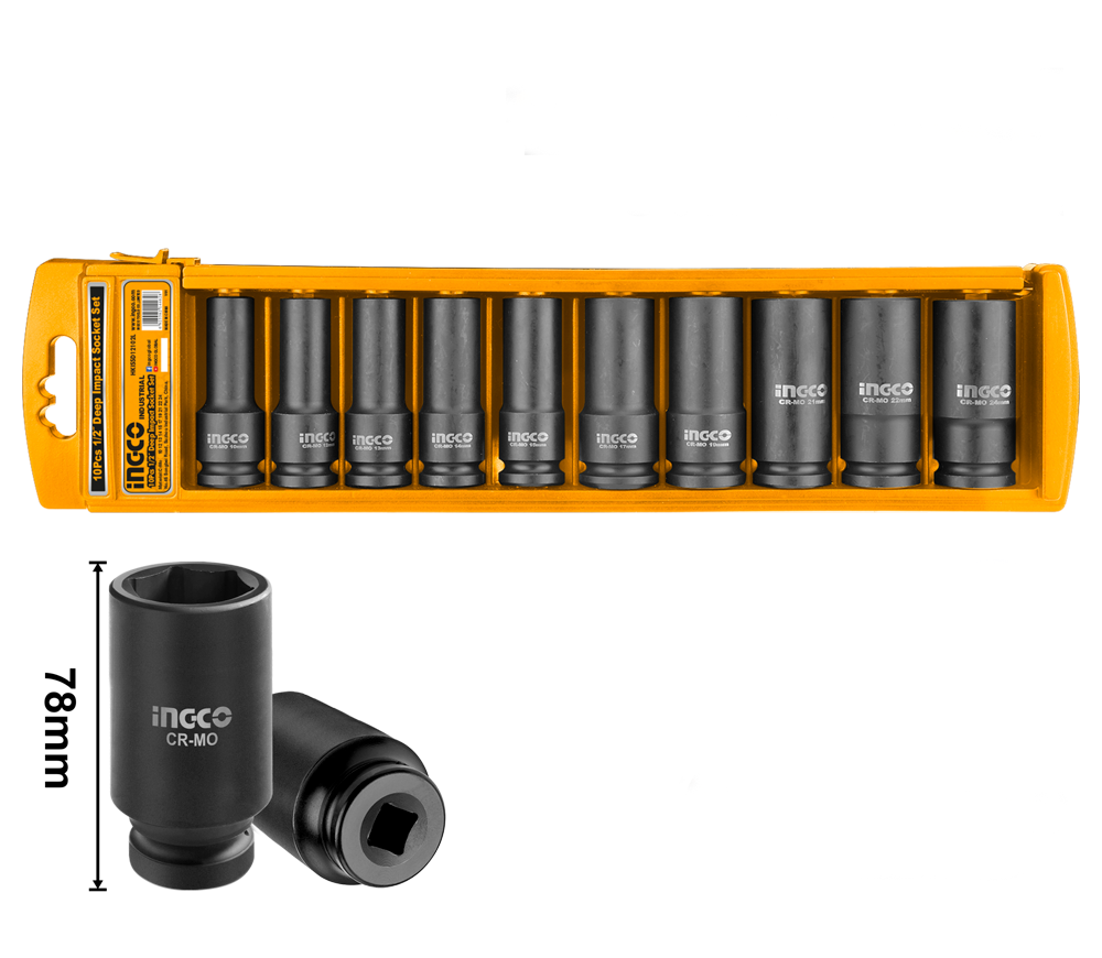 Duze tubulare INGCO HKISSD12102L 10-24  mm