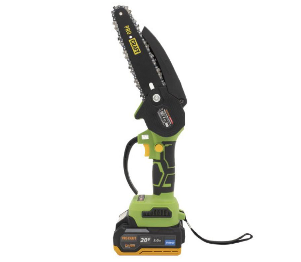 Fierăstrău cu lanț cu acumulator ProCraft PKA22Li 150mm 20V 2Ah