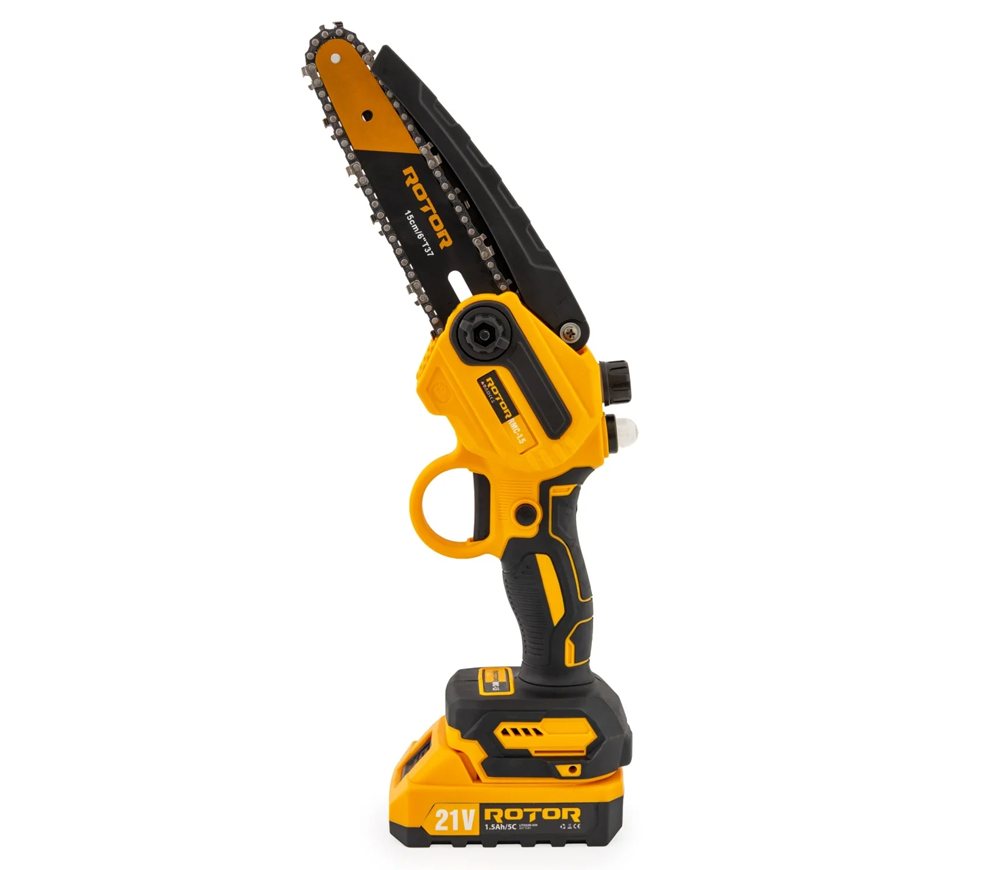 Fierăstrău cu lanț cu acumulator ROTOR RMC-1.5 150/200mm 21V 1.5Ah-2