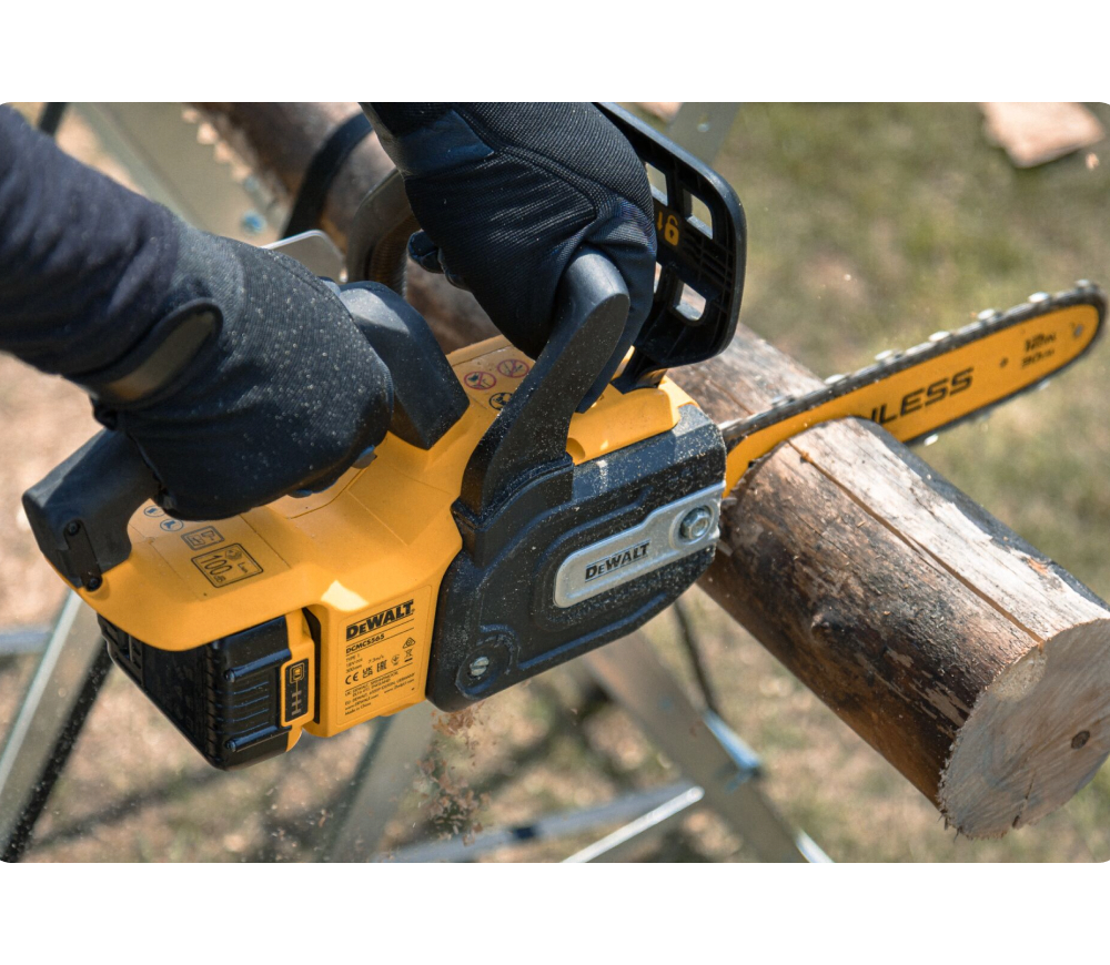 Fierăstrău cu lanț cu acumulator DEWALT DCMCS565P1-QW 300mm 18V 5Ah-8