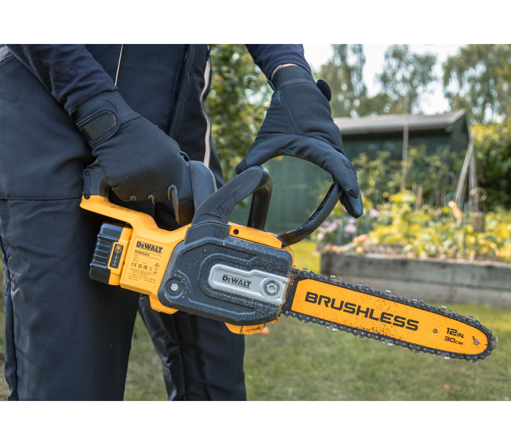 Fierăstrău cu lanț cu acumulator DEWALT DCMCS565P1-QW 300mm 18V 5Ah-9