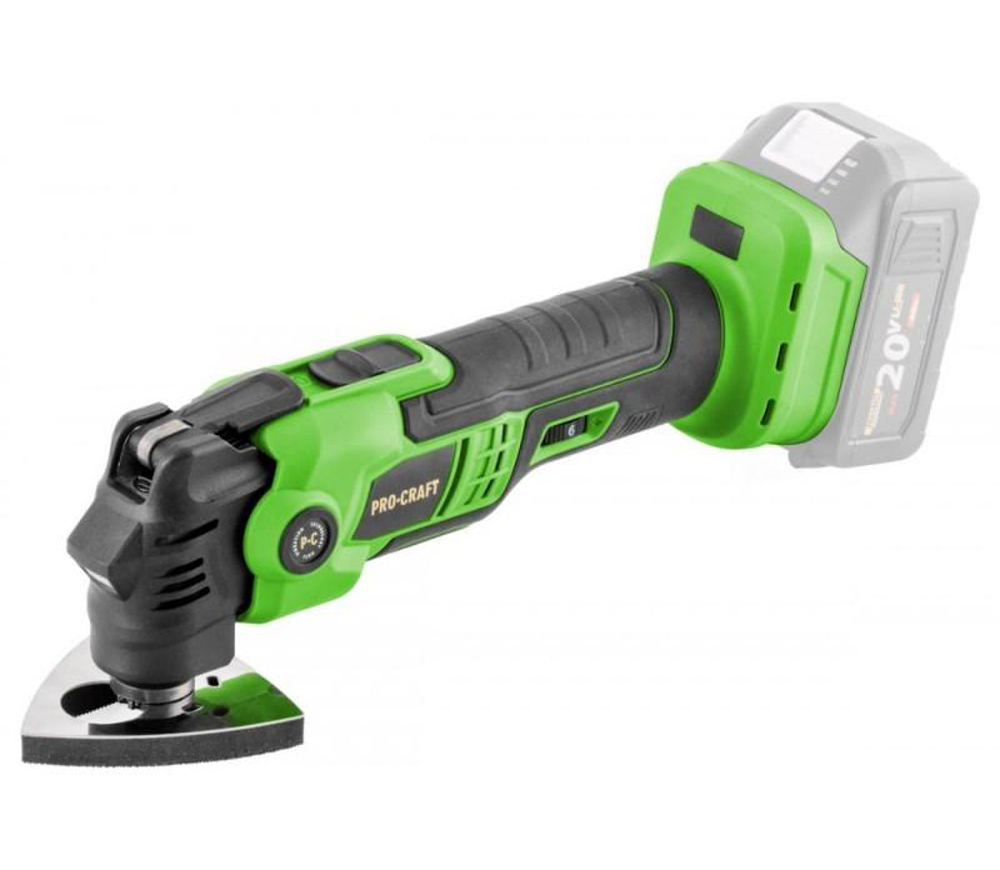Uneltă multifuncțională fără fir (fără bat) ProCraft PMT22 20V 19000osc/min
