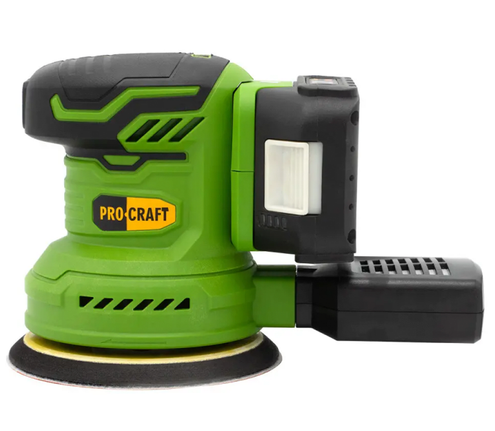 Mașină de șlefuit excentrică fără fir (fără bat) ProCraft PX20BL 125mm 20V-2