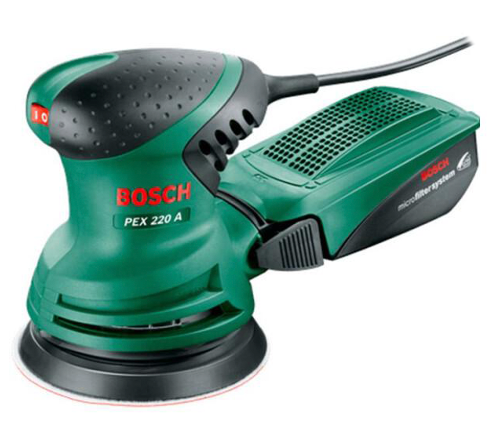 Mașină de șlefuit excentrică BOSCH PEX 220 A 220w 125mm
