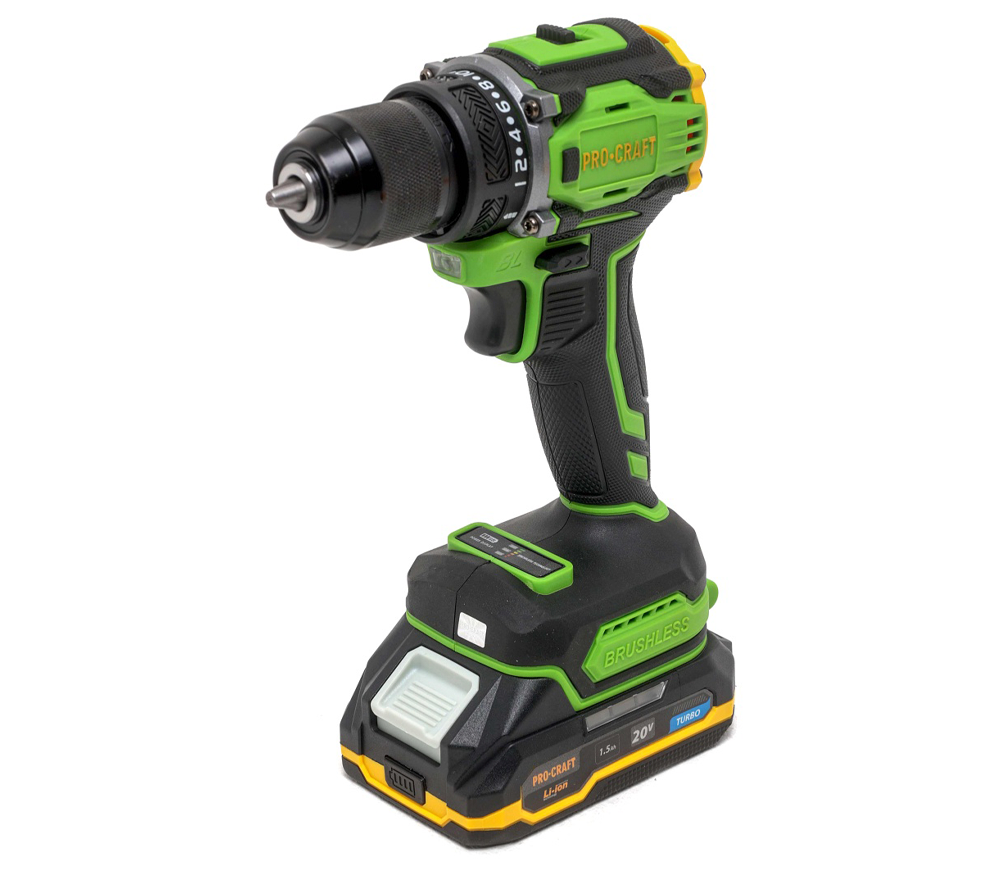 Mașină de înșurubat cu acumulator ProCraft PA18Pro BL 20V 1.5Ah