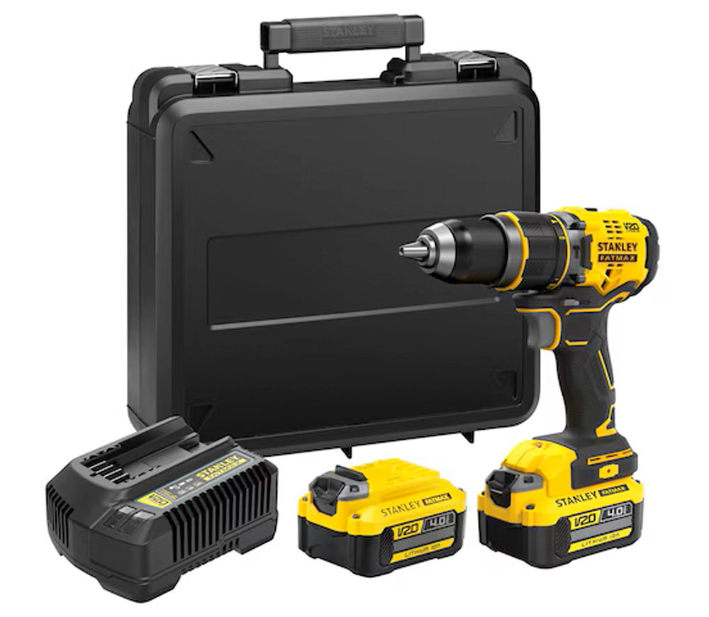 Mașină de înșurubat cu percuție cu acum. STANLEY SFMCD721M2K-QW 18V 4Ah