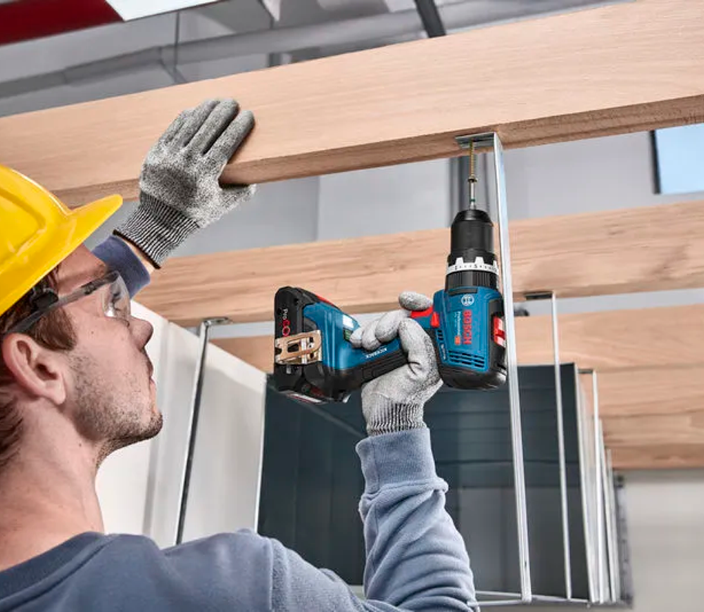 Mașină de înșurubat cu percuție cu acum. BOSCH GSB 18V-65 18V 4Ah-5