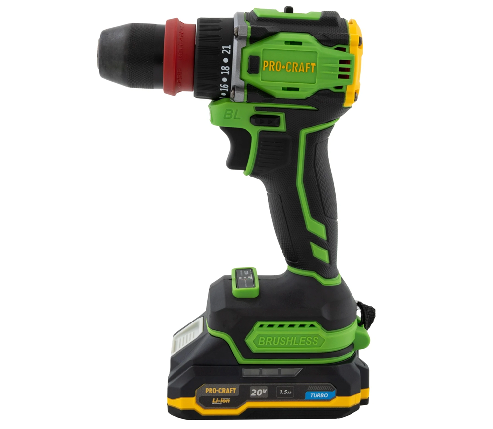 Mașină de &icirc;nșurubat cu acumulator ProCraft PA18Pro DFR 20V 1.5Ah-2