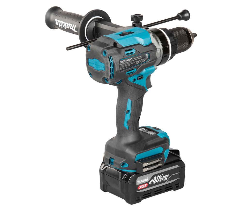 Mașină de &icirc;nșurubat cu percuție cu acum. MAKITA HP003GU201 40V 4Ah-8
