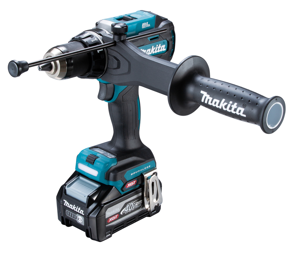 Mașină de &icirc;nșurubat cu percuție cu acum. MAKITA HP003GU201 40V 4Ah