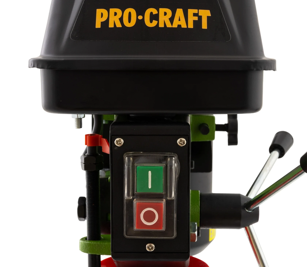 Maşină de găurit cu coloană și masă ProCraft BD1550 375w-5