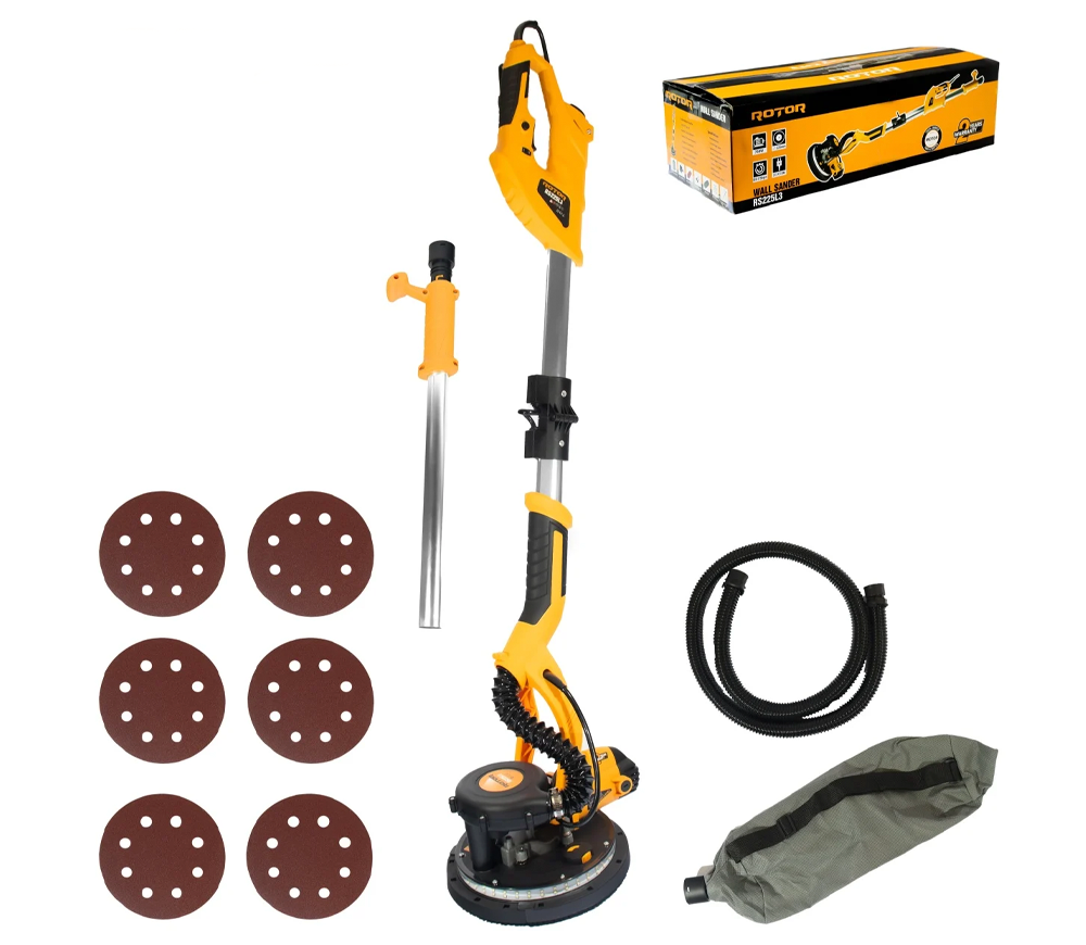 Mașină de șlefuit pereți extensibilă ROTOR RS225L3 750w 225mm
