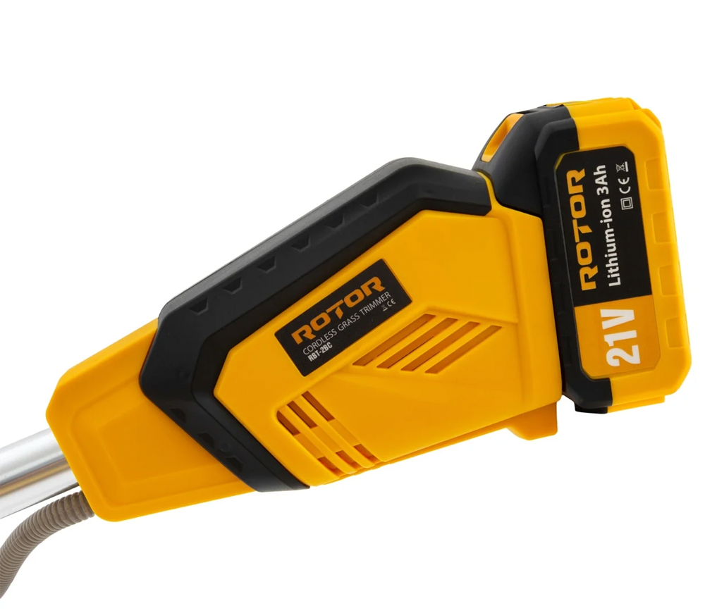 Trimmer cu acumulator ROTOR RBT-2BC 21V 3Ah-6