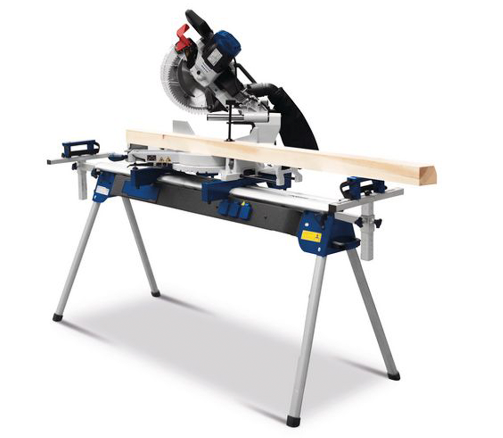 Bancă de lucru pentru ferăstraie mitre Holzkraft UWT 3200 1000mm-6