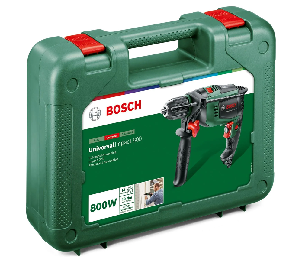 Дрель ударная BOSCH UniversalImpact 800 800вт-3
