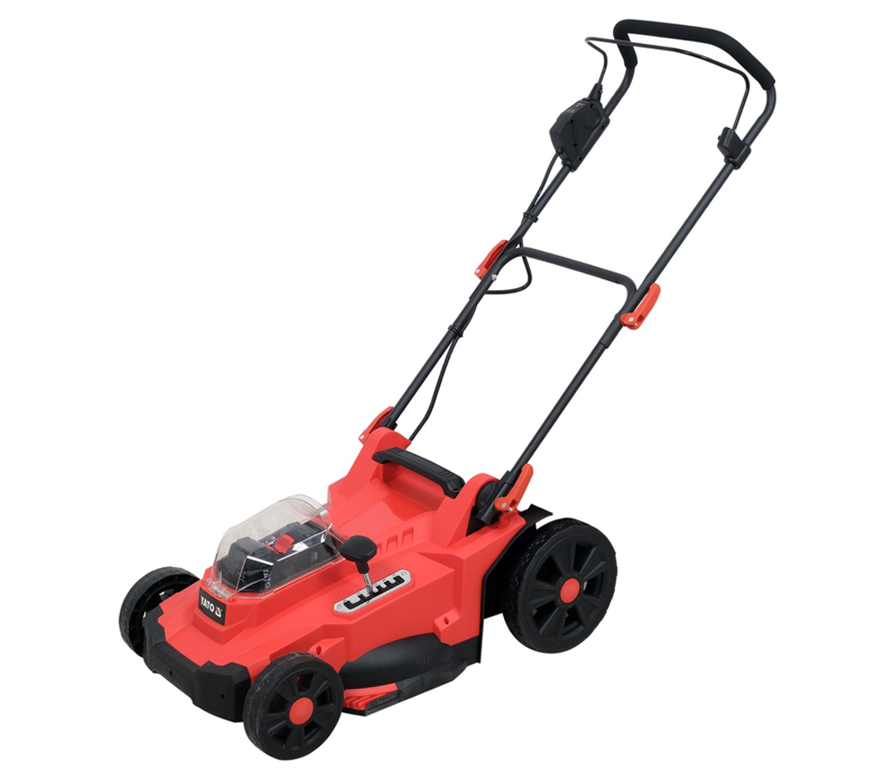 Mașină de tuns gazonul cu acumulator YATO YT85224 430mm 2x18V 4Ah-3