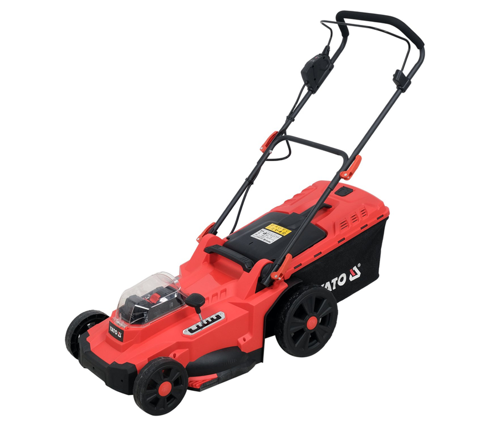 Mașină de tuns gazonul cu acumulator YATO YT85224 430mm 2x18V 4Ah