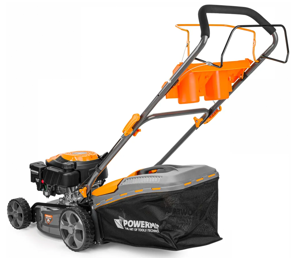 Газонокосилка бензиновая POWERMAT PM-KSS-5S 406мм 5лс-4