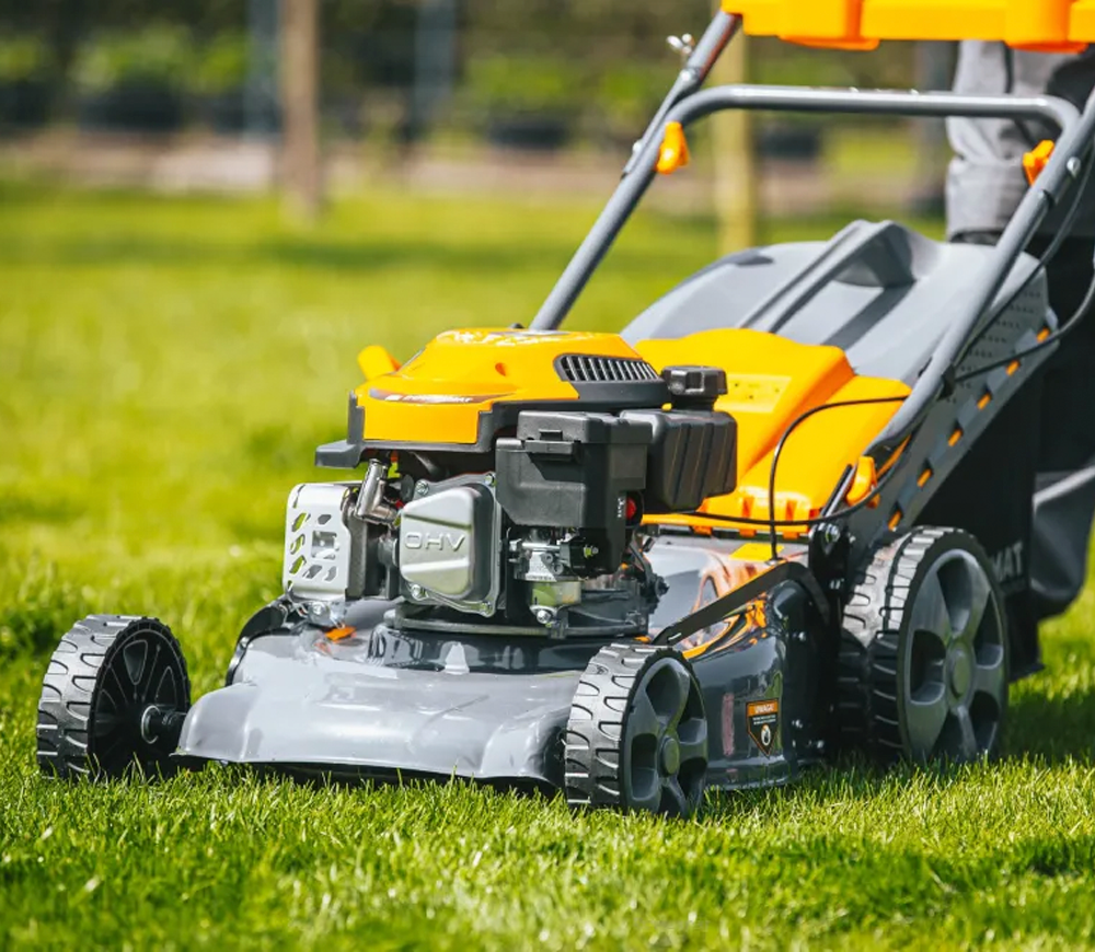 Газонокосилка бензиновая POWERMAT PM-KSS-6S 460мм 6лс-3