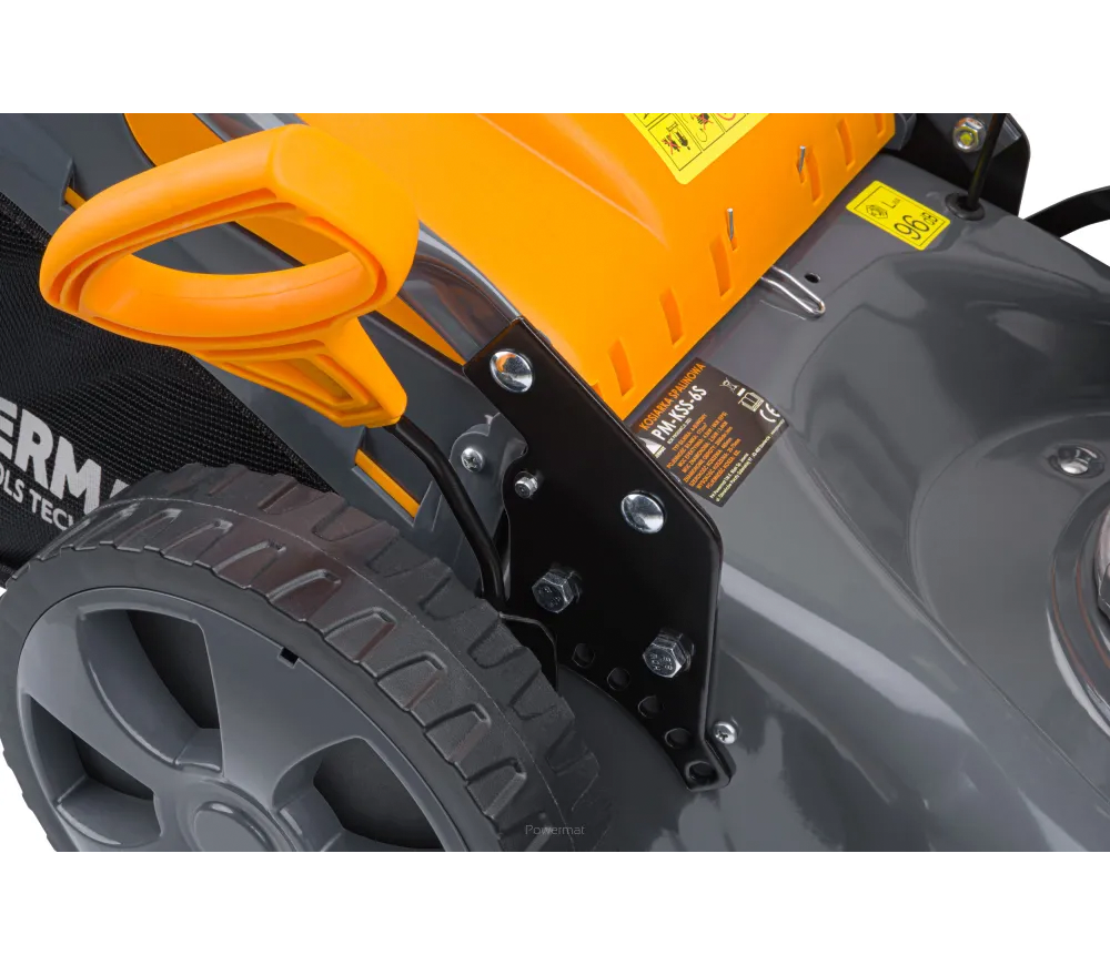 Газонокосилка бензиновая POWERMAT PM-KSS-6S 460мм 6лс-10
