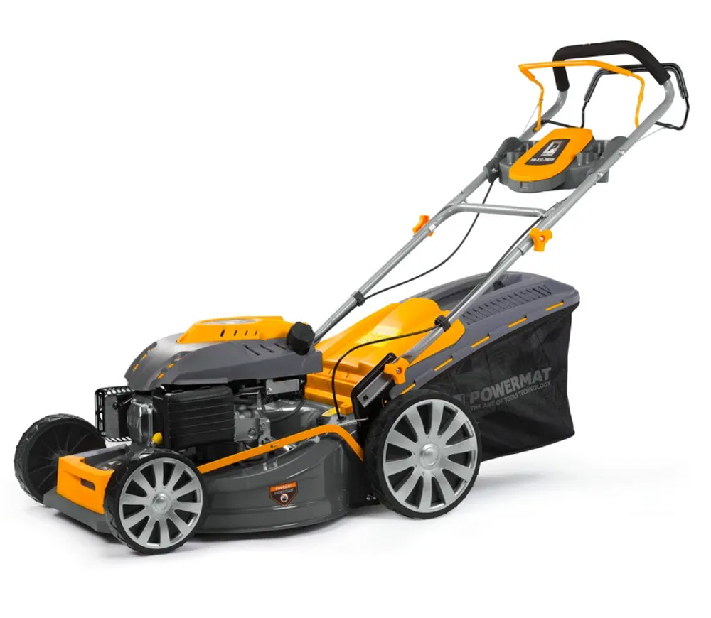 Mașină de tuns gazonul cu benzină POWERMAT PM-KSS-700SH 510mm 7cp-12