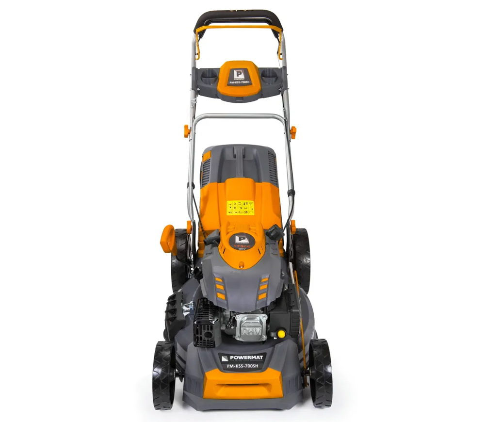 Mașină de tuns gazonul cu benzină POWERMAT PM-KSS-700SH 510mm 7cp-7
