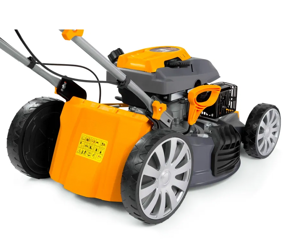 Mașină de tuns gazonul cu benzină POWERMAT PM-KSS-700SH 510mm 7cp-8