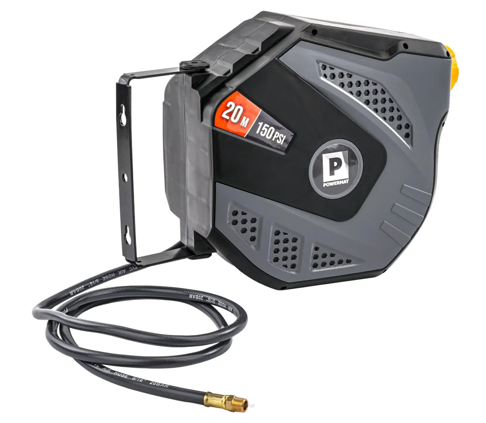 Tambur cu furtun pneumatic POWERMAT PM-ABNW-20MN 20m-4